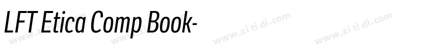 LFT Etica Comp Book字体转换